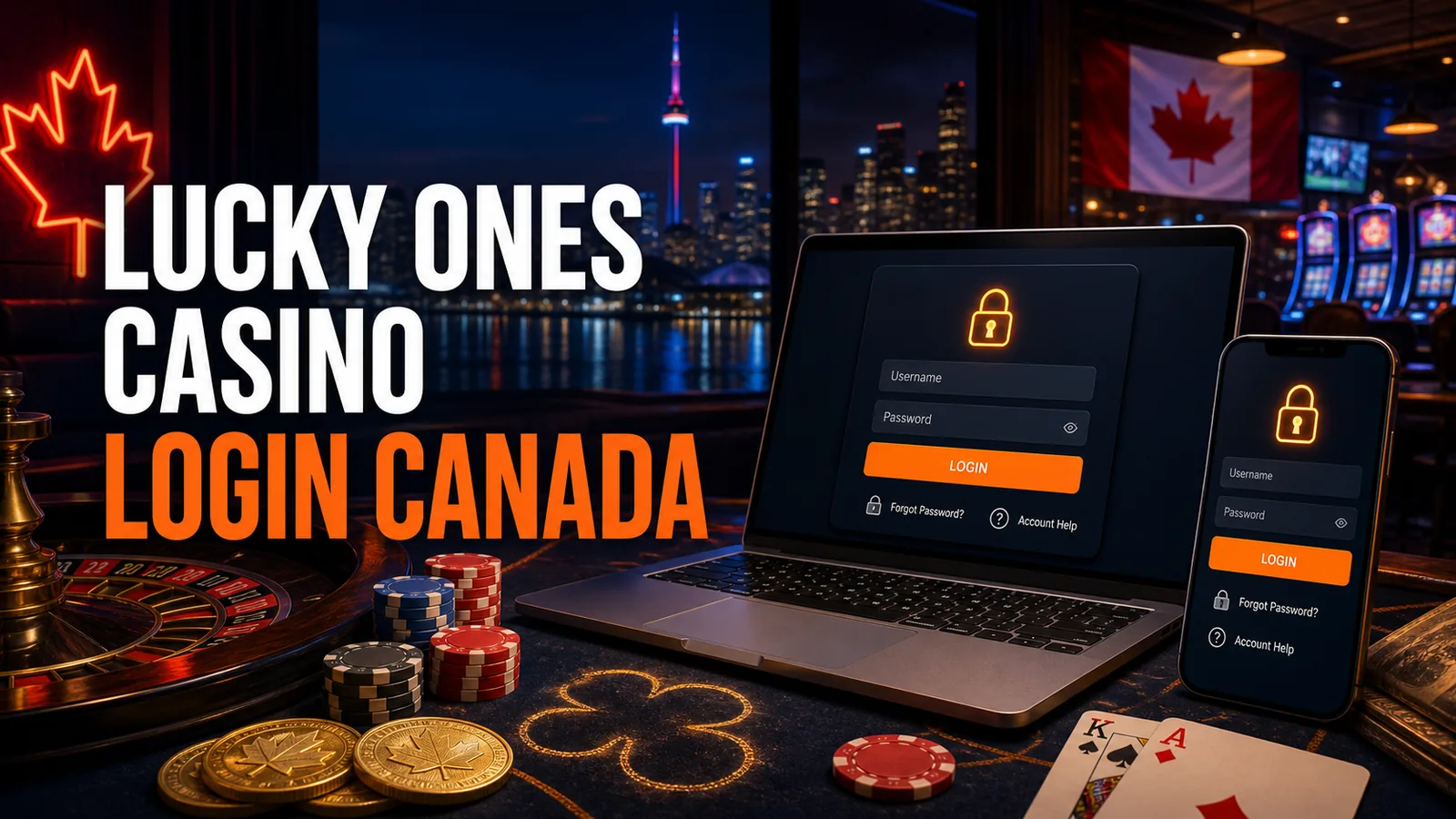Lucky Ones Casino Login Canada content banner for Canadian players