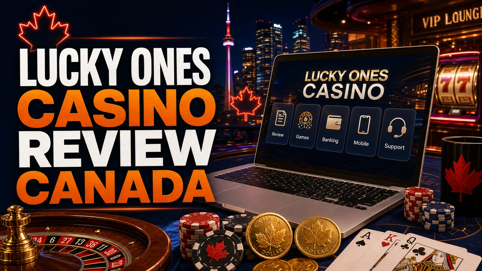 Lucky Ones Casino Review Canada content banner for Canadian players